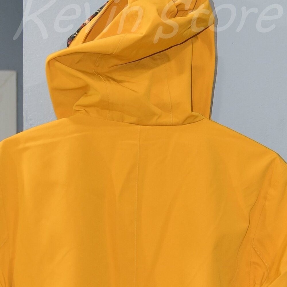 Pendleton Yellow Hooded Trench Coat - Picture 9 of 9